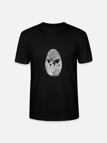 Internet one world - Stanley/Stella CRAFTER Unisex Organic T-Shirt - black