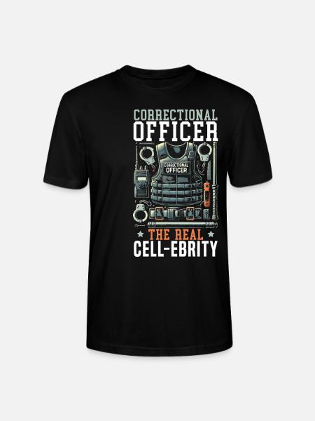 Haftgesetz Für Justizvollzugsbeamte - Stanley/Stella Unisex Bio-T-Shirt CRAFTER - Schwarz