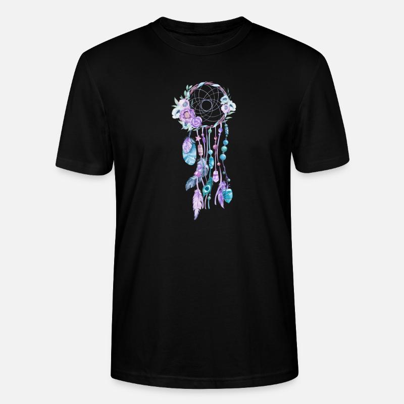 attrapeur de rêve - T-shirt bio CRAFTER Stanley Stella Unisexe - noir