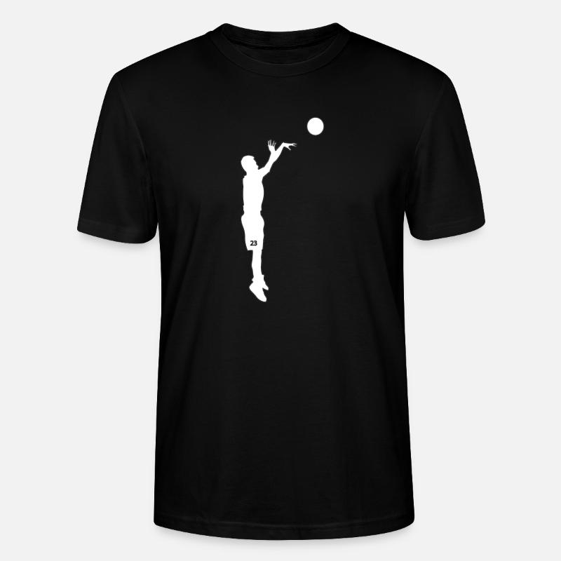 Basket-ball - T-shirt bio CRAFTER Stanley Stella Unisexe - noir