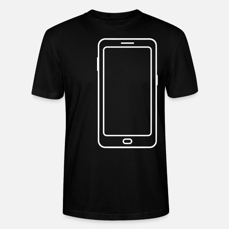 Telefon - Stanley/Stella Unisex Bio-T-Shirt CRAFTER - Schwarz