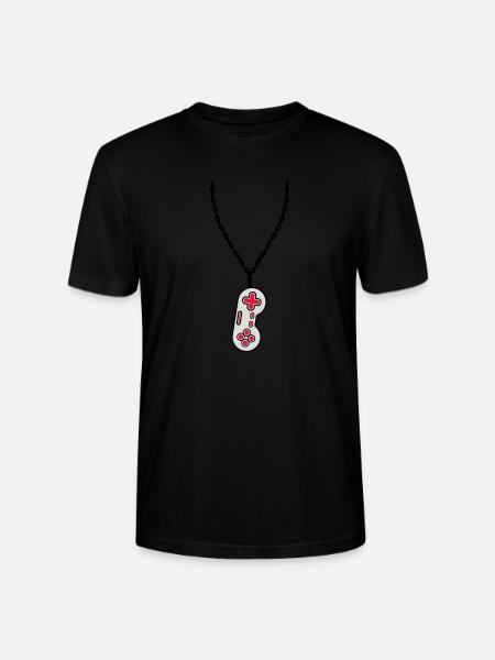 Necklace Jewelry Old Controller - Stanley/Stella CRAFTER Unisex Organic T-Shirt - black