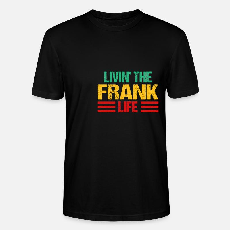Frank - Stanley/Stella Unisex Bio-T-Shirt CRAFTER - Schwarz
