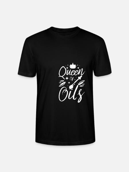 Queen of Essential oils - Stanley/Stella CRAFTER Unisex Organic T-Shirt - black