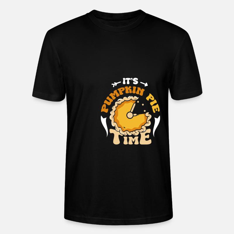 It's pumpkin pie time - Stanley/Stella Unisex Bio-T-Shirt CRAFTER - Schwarz