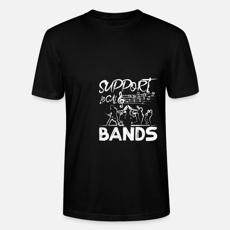 Soutenez les groupes locaux - T-shirt bio CRAFTER Stanley Stella Unisexe - noir