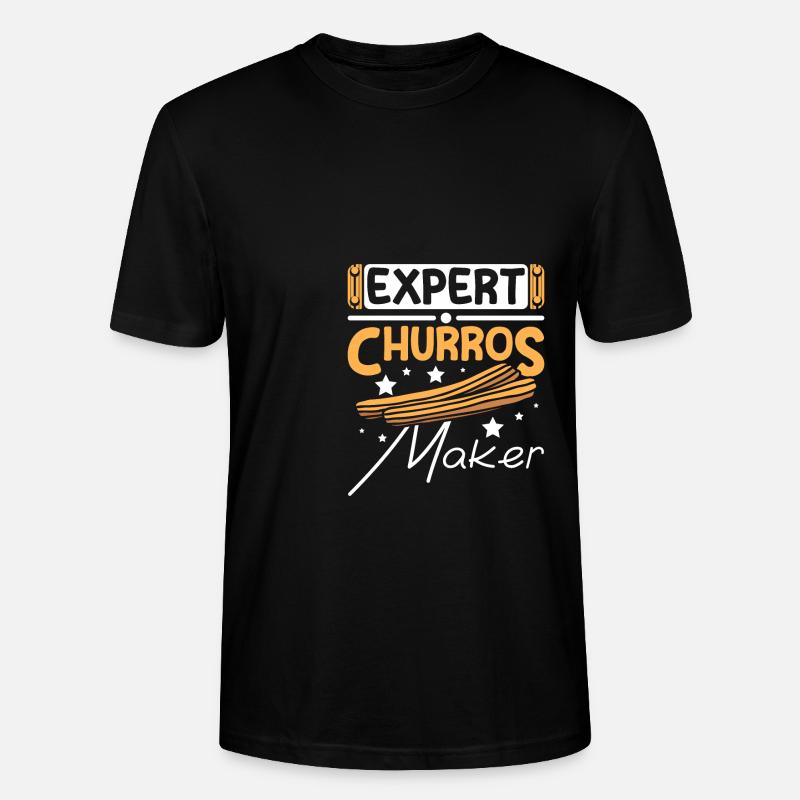 Fabricant expert de churros - T-shirt bio CRAFTER Stanley Stella Unisexe - noir