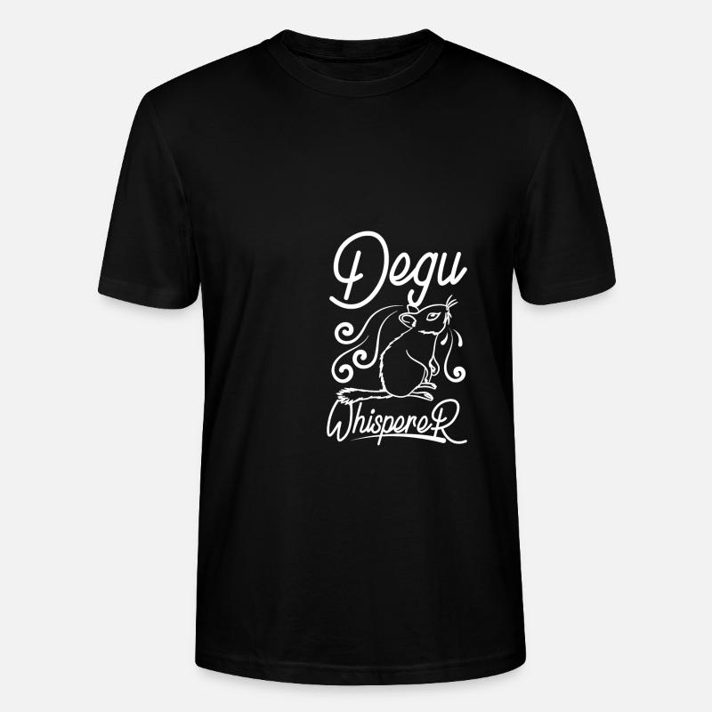 Octodon chuchoteur - T-shirt bio CRAFTER Stanley Stella Unisexe - noir