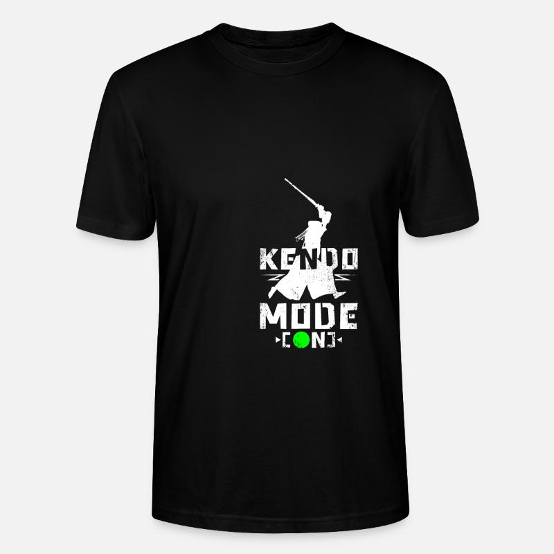 Mode Kendo activé - T-shirt bio CRAFTER Stanley Stella Unisexe - noir