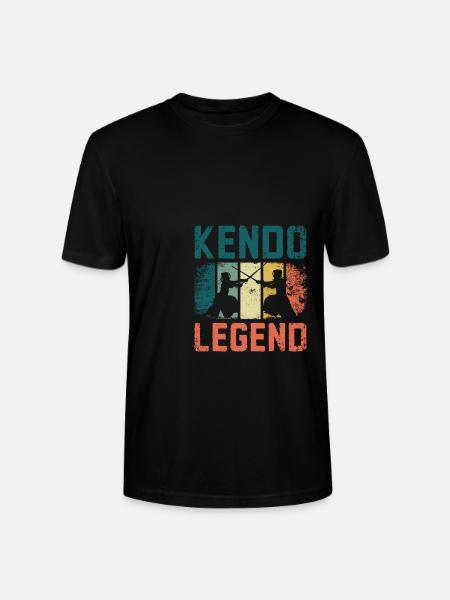 Kendo Legend - Stanley/Stella CRAFTER Unisex Organic T-Shirt - black