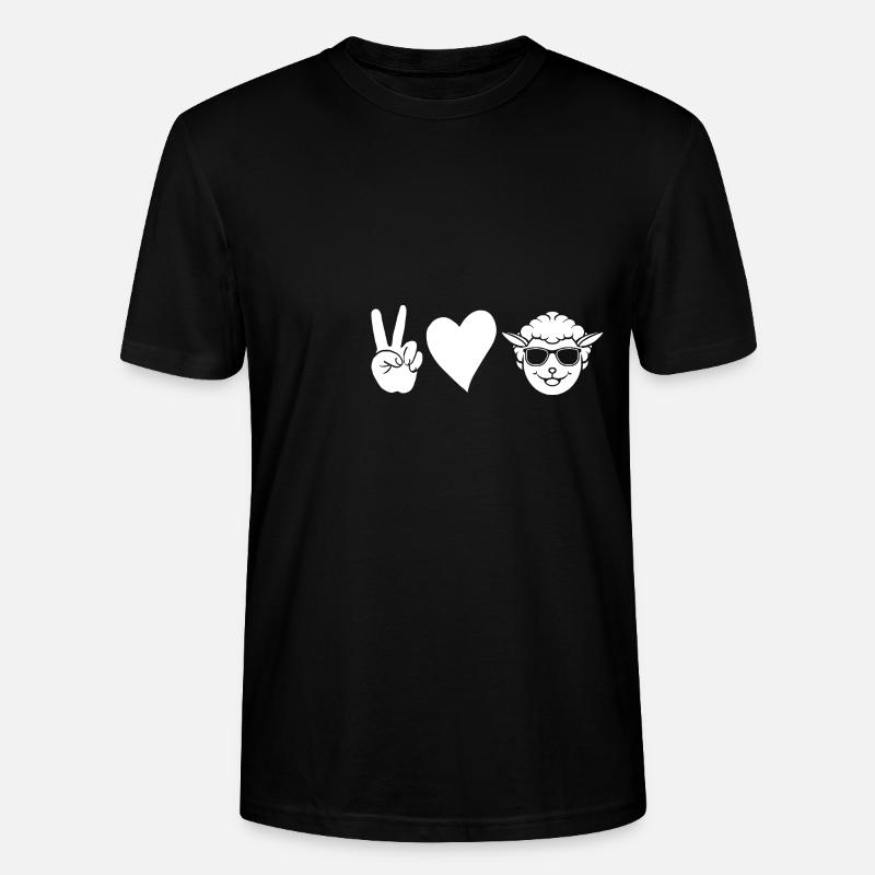 Schäfer Schaf - Stanley/Stella Unisex Bio-T-Shirt CRAFTER - Schwarz