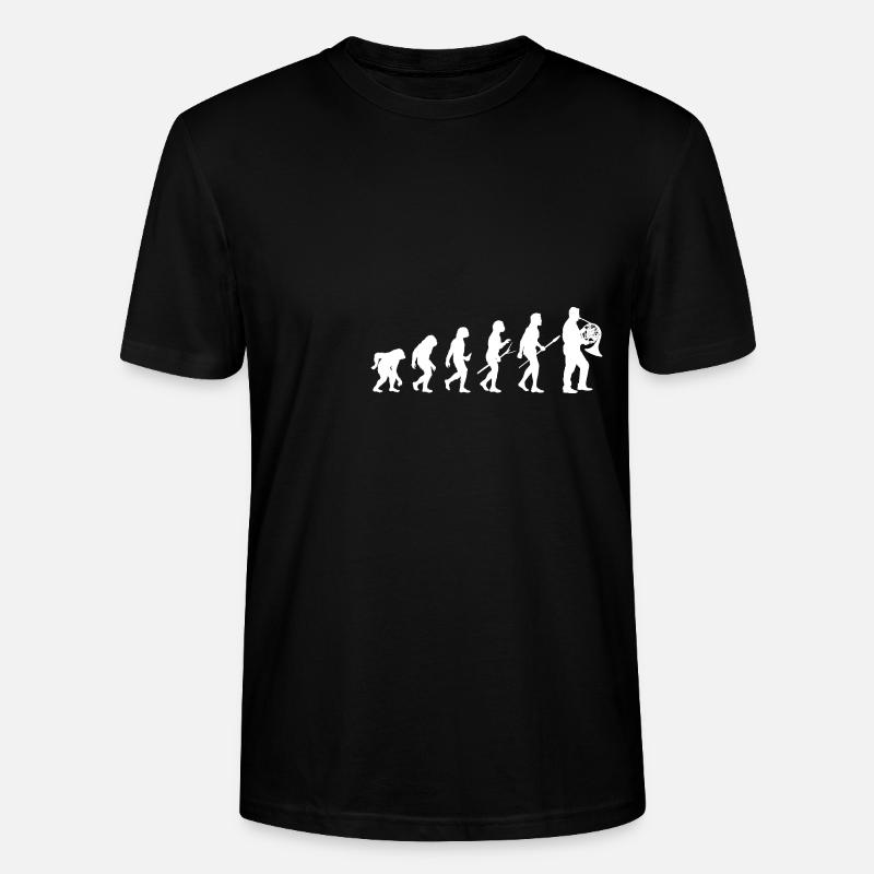 Hornist Evolution Waldhorn - Stanley/Stella Unisex Bio-T-Shirt CRAFTER - Schwarz
