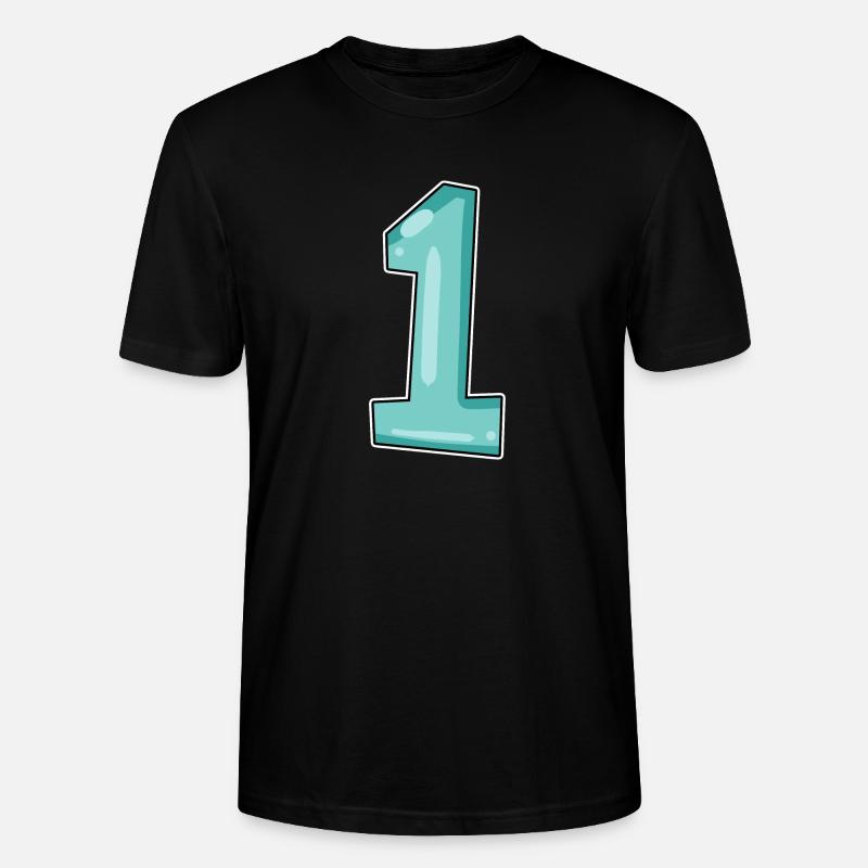 1 - Stanley/Stella Unisex Bio-T-Shirt CRAFTER - Schwarz
