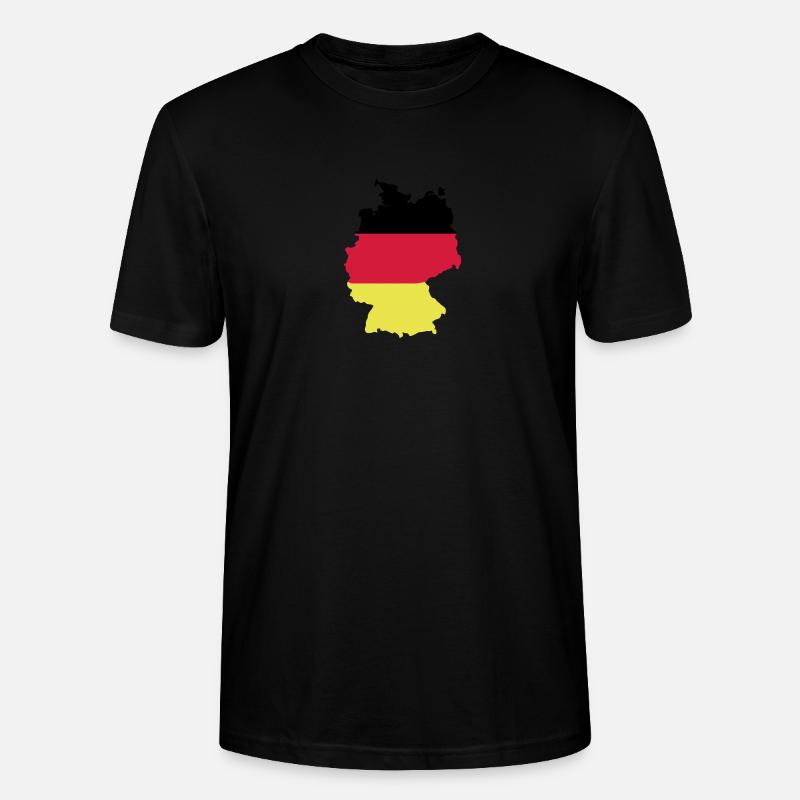Deutschland - Stanley/Stella Unisex Bio-T-Shirt CRAFTER - Schwarz