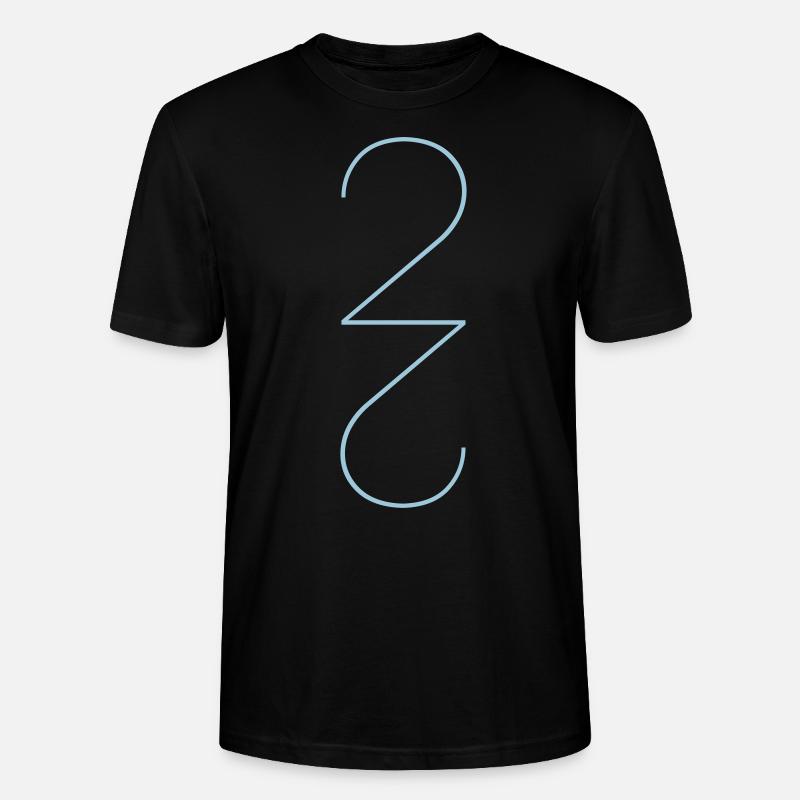 22 Fine übereinander - Stanley/Stella Unisex Bio-T-Shirt CRAFTER - Schwarz