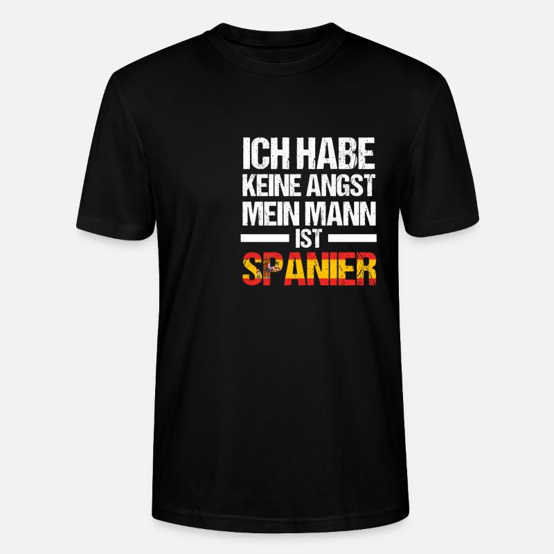 Spanier Spanien - Stanley/Stella Unisex Bio-T-Shirt CRAFTER - Schwarz