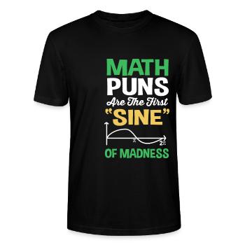 Mathematik - Stanley/Stella Unisex Bio-T-Shirt CRAFTER - Schwarz - Vorne - Alina (178cm) & Michal (187cm)