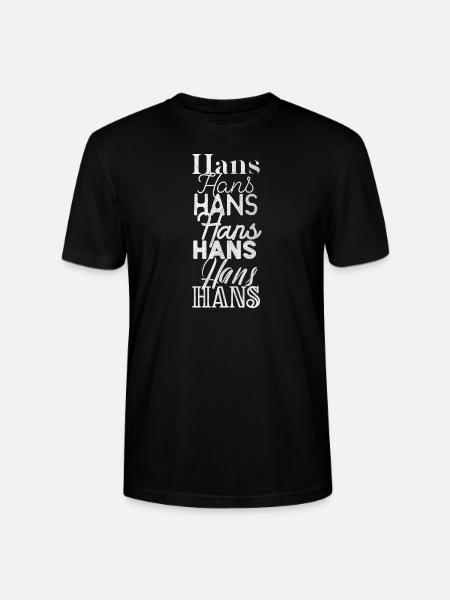 Hans - Stanley/Stella CRAFTER Unisex Organic T-Shirt - black