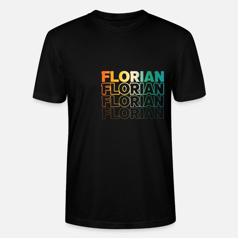 Florian - Stanley/Stella Unisex Bio-T-Shirt CRAFTER - Schwarz