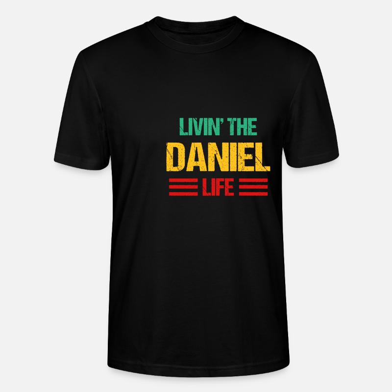 Daniel - T-shirt bio CRAFTER Stanley Stella Unisexe - noir