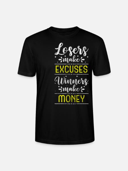 Rich Life Dollar Money - Stanley/Stella CRAFTER Unisex Organic T-Shirt - black