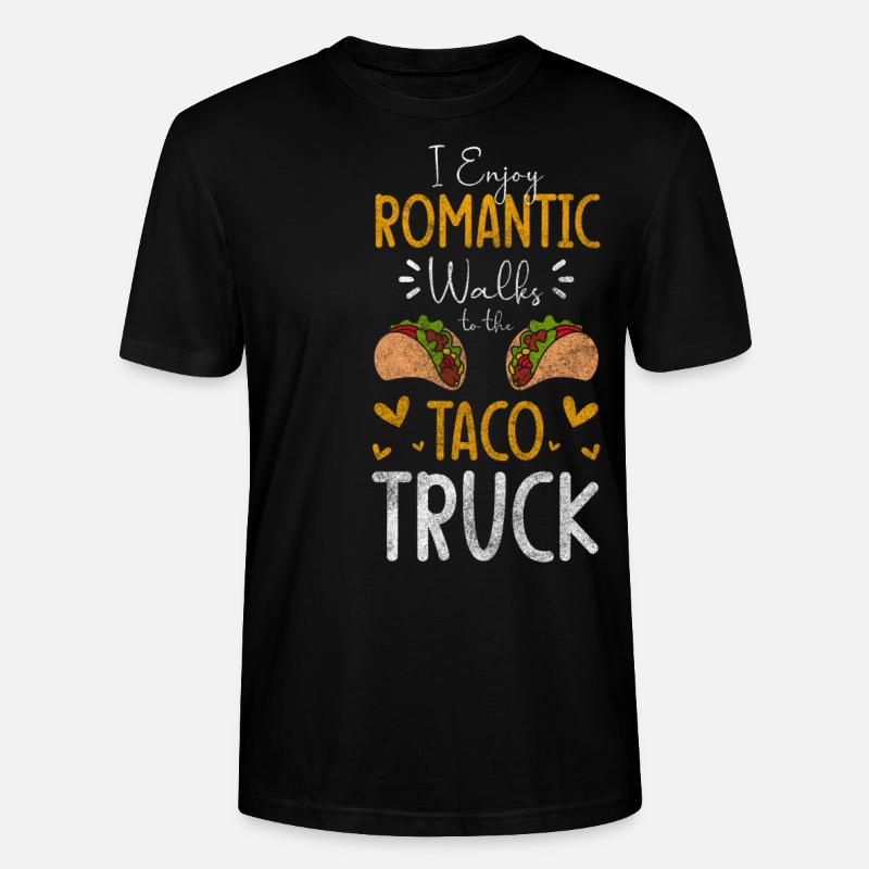 Taco Hunger Hungry Cheese - T-shirt bio CRAFTER Stanley Stella Unisexe - noir