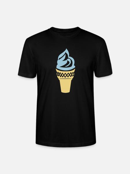 eis creme - Stanley/Stella Unisex Bio-T-Shirt CRAFTER - Schwarz