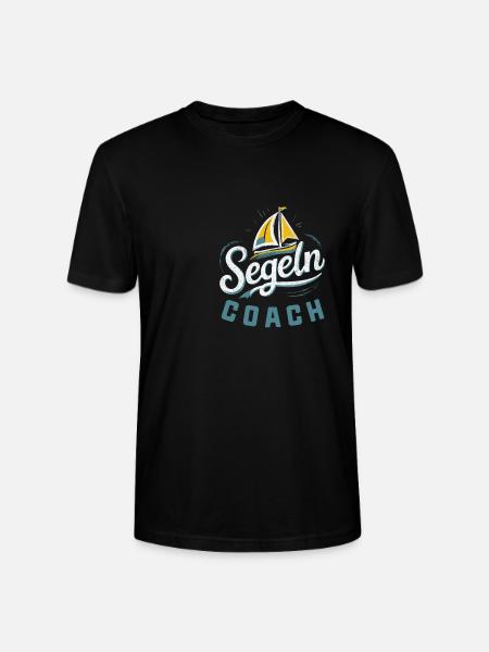 Segelcoach - Stanley/Stella Unisex Bio-T-Shirt CRAFTER - Schwarz