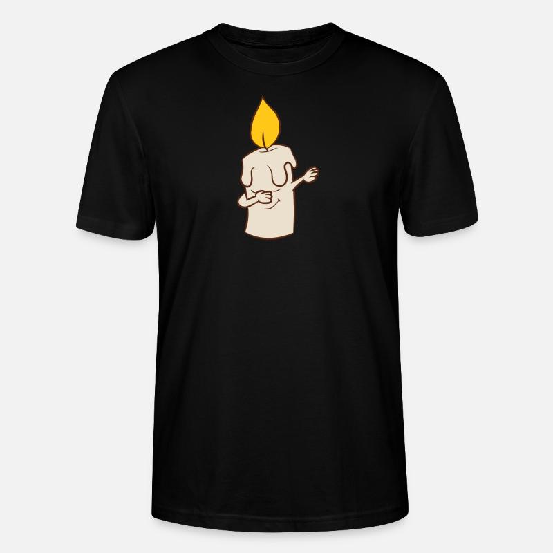 Bougie - Tamponnez, dansez, dab, dabbing - T-shirt bio CRAFTER Stanley Stella Unisexe - noir
