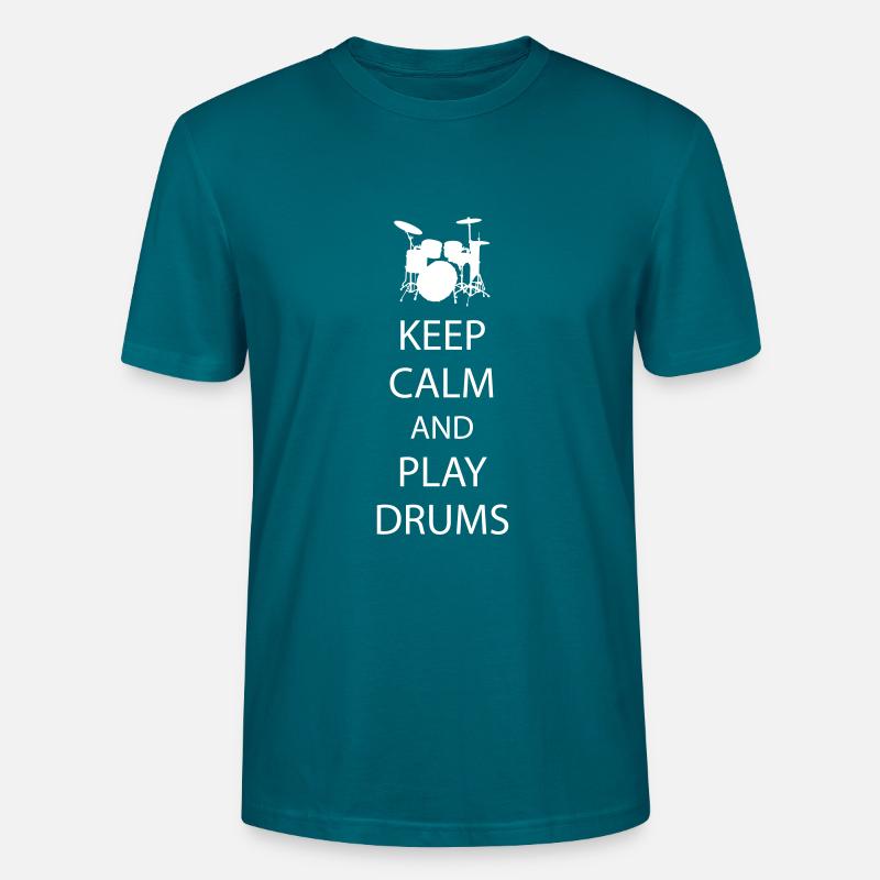 Keep Calm Drummer Stanley/Stella Unisex Bio-T-Shirt CRAFTER