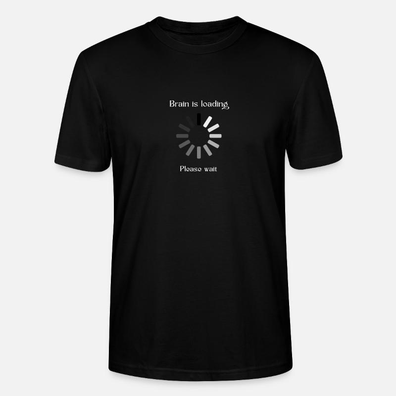 Loading Brain - Stanley/Stella Unisex Bio-T-Shirt CRAFTER - Schwarz