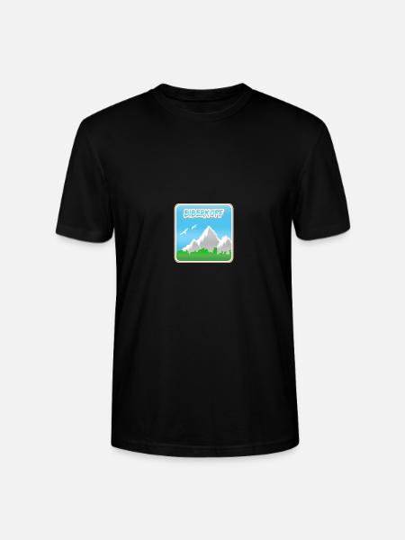 Bergsteigen Biberkopf - Stanley/Stella Unisex Bio-T-Shirt CRAFTER - Schwarz