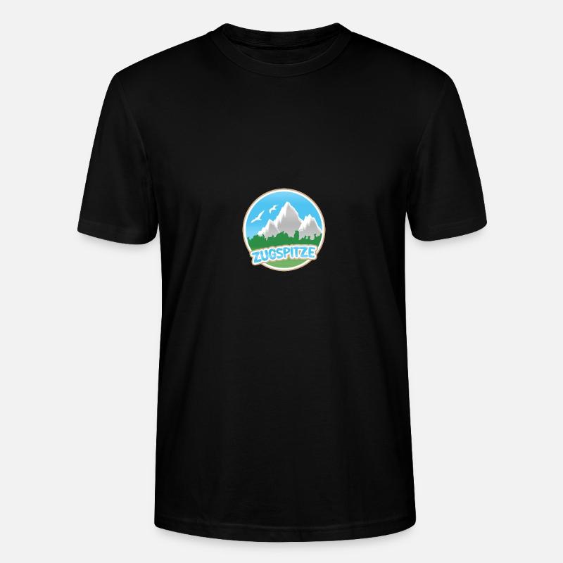 Zugspitze Zugspitze - Stanley/Stella Unisex Bio-T-Shirt CRAFTER - Schwarz