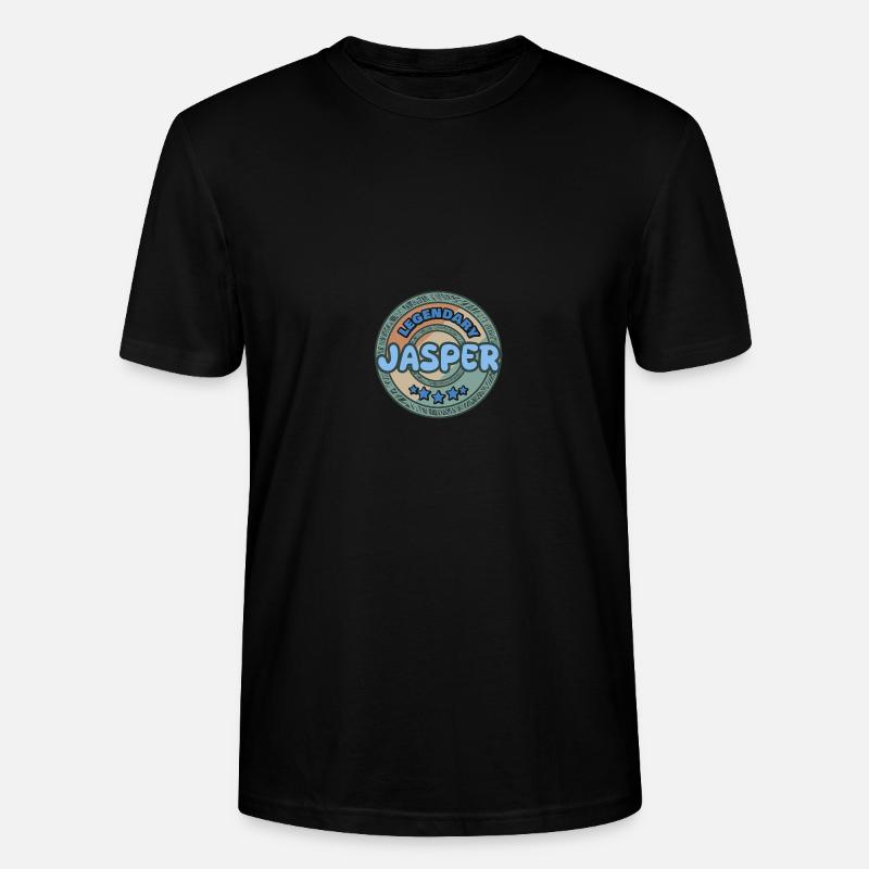Jasper - Stanley/Stella Unisex Bio-T-Shirt CRAFTER - Schwarz