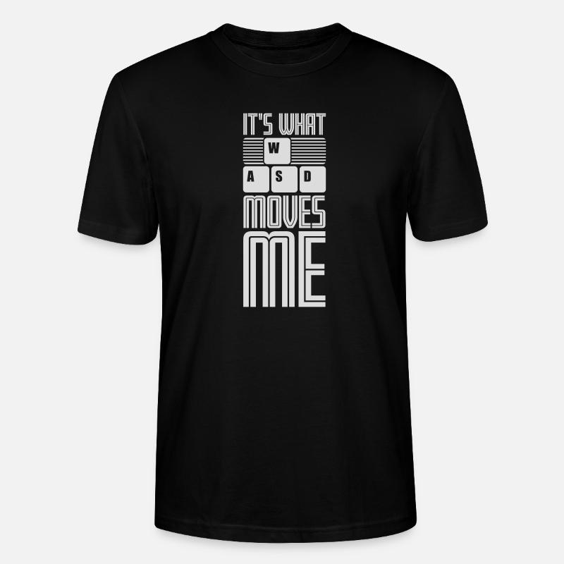 c’est ce qui m’émeut - T-shirt bio CRAFTER Stanley Stella Unisexe - noir