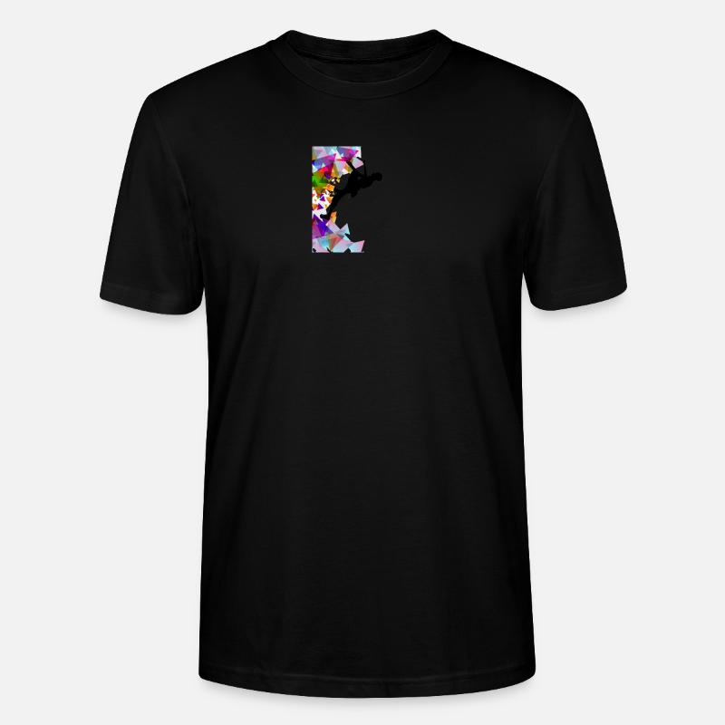 Klettern - Stanley/Stella Unisex Bio-T-Shirt CRAFTER - Schwarz