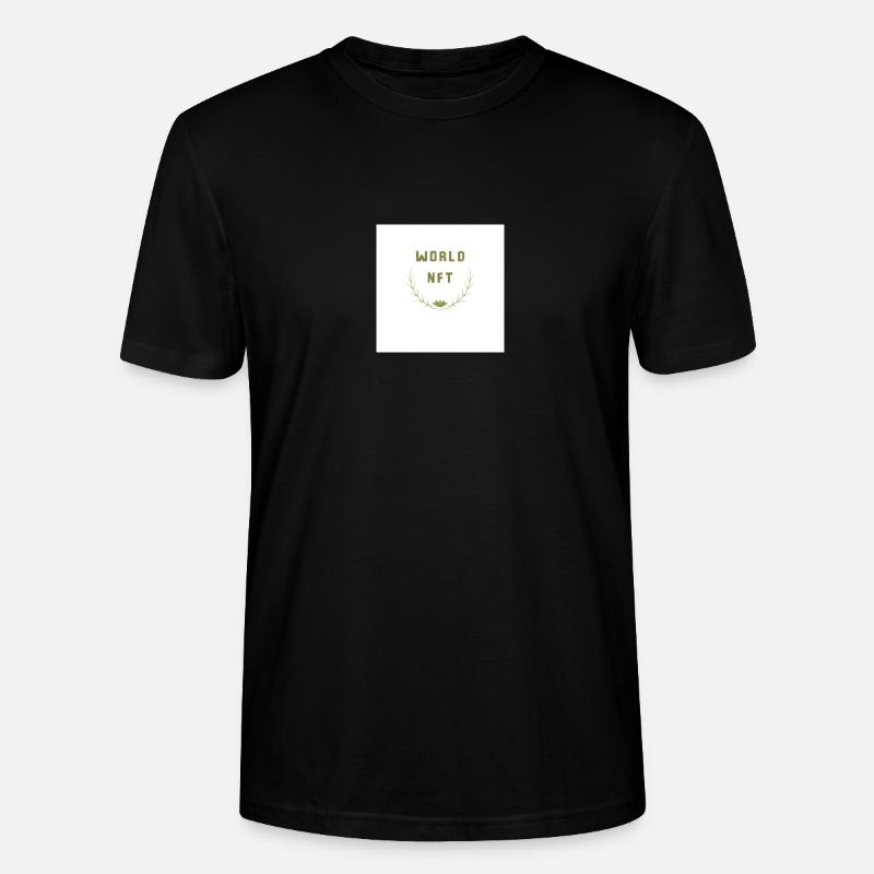 world nft - Stanley/Stella Unisex Bio-T-Shirt CRAFTER - Schwarz