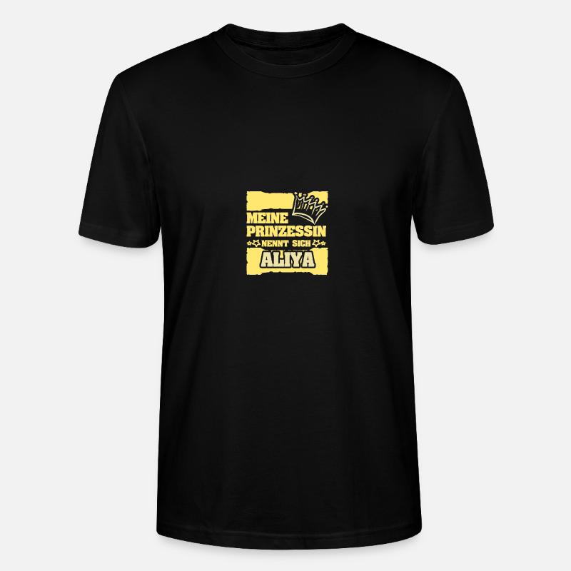 Cadeau pour Aliya - T-shirt bio CRAFTER Stanley Stella Unisexe - noir