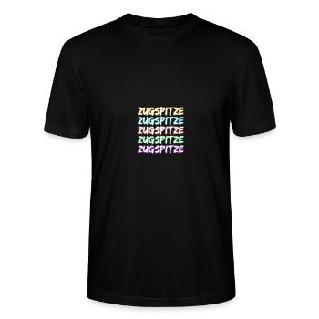 Klettern Zugspitze - Stanley/Stella Unisex Bio-T-Shirt CRAFTER - Schwarz - Vorne - Alina (178cm) & Michal (187cm)