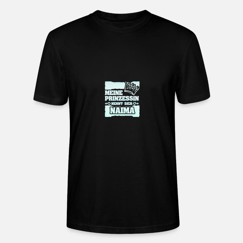 Maedchenname Naima - Stanley/Stella Unisex Bio-T-Shirt CRAFTER - Schwarz