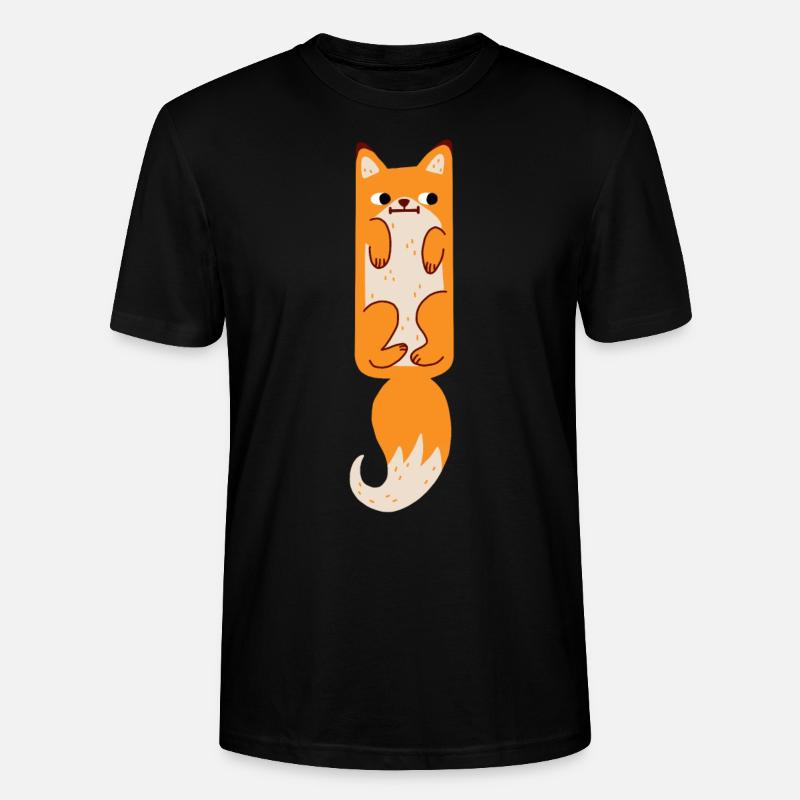 Fuchs - Stanley/Stella Unisex Bio-T-Shirt CRAFTER - Schwarz
