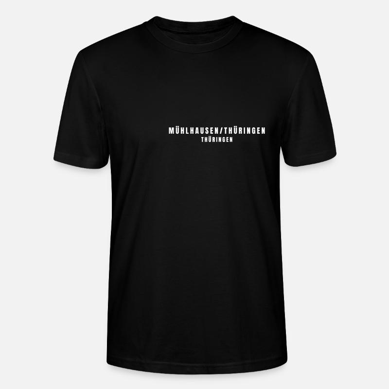 Mühlhausen/Thuringe Thuringe - T-shirt bio CRAFTER Stanley Stella Unisexe - noir