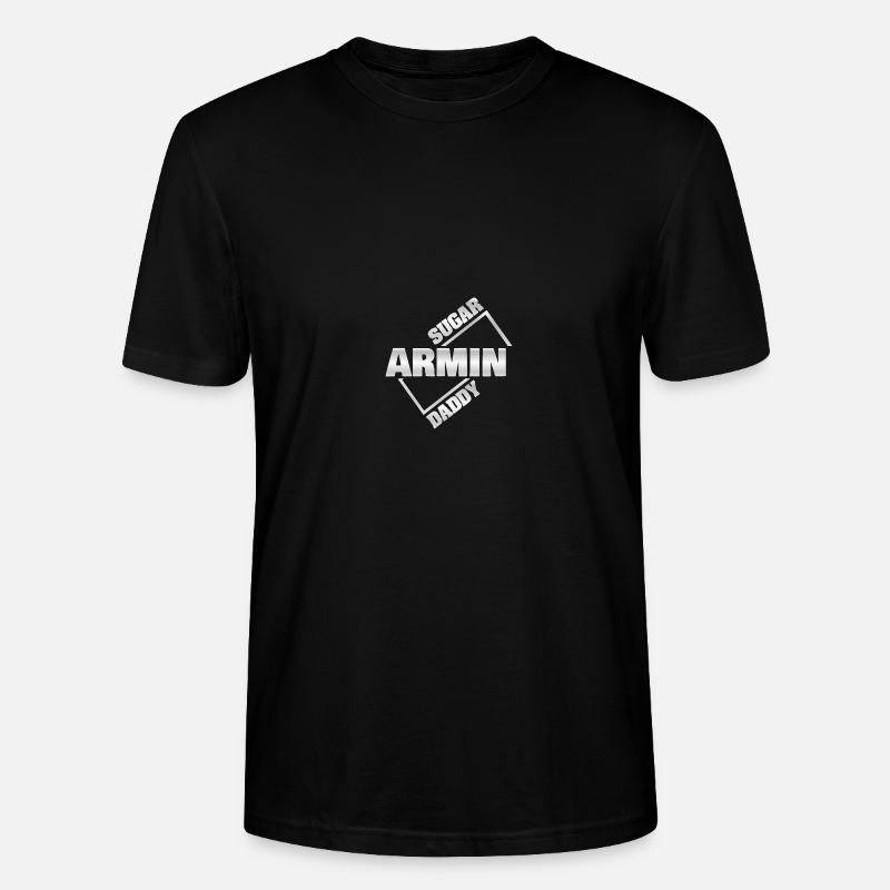 Sugardaddy Armin - Stanley/Stella Unisex Bio-T-Shirt CRAFTER - Schwarz
