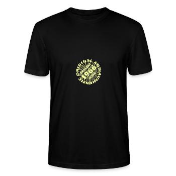 1966 1966 - Stanley/Stella CRAFTER Unisex Organic T-Shirt - black - Front - Alina (178cm) & Michal (187cm)