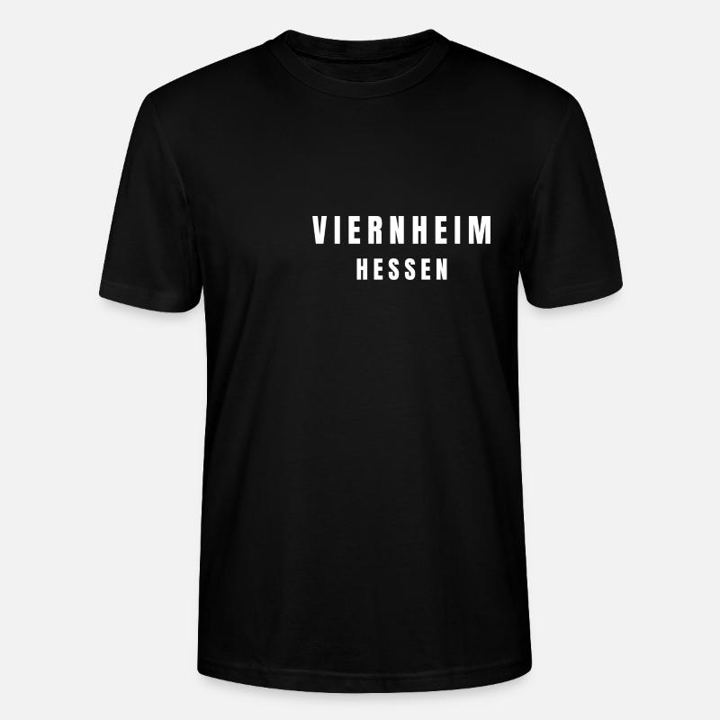 Viernheim Hessen - Stanley/Stella Unisex Bio-T-Shirt CRAFTER - Schwarz