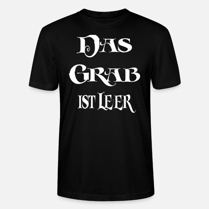 La tombe est vide - T-shirt bio CRAFTER Stanley Stella Unisexe - noir
