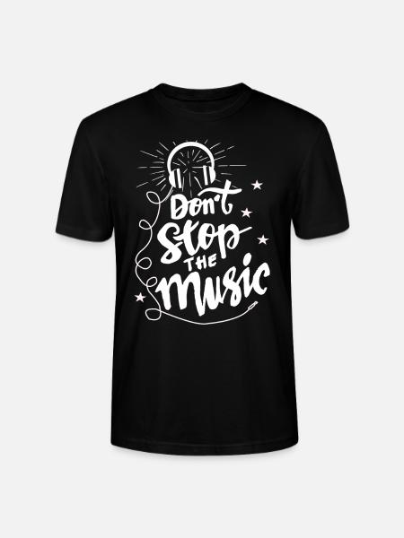 Music - Stanley/Stella CRAFTER Unisex Organic T-Shirt - black