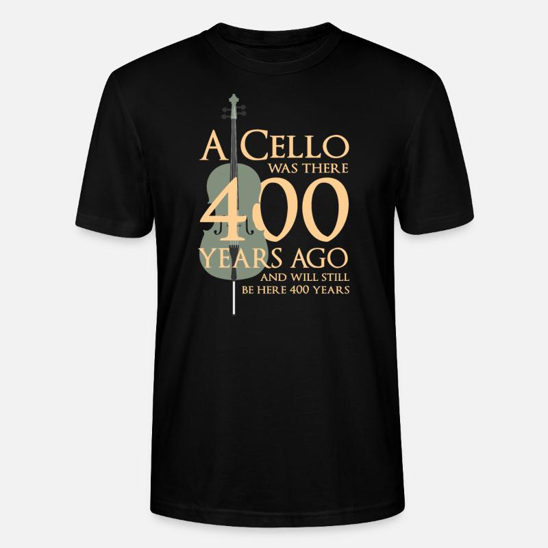 Cello - Stanley/Stella Unisex Bio-T-Shirt CRAFTER - Schwarz