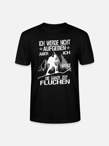 Ich werde nicht Aufgeben - Stanley/Stella Unisex Bio-T-Shirt CRAFTER - Schwarz