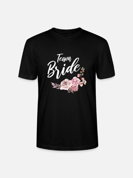 Team Bride - Stanley/Stella CRAFTER Unisex Organic T-Shirt - black